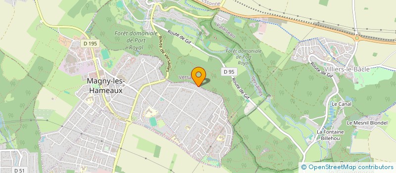 localisation de l'entreprise MONSIEUR PASCAL OBRY  MAGNY-LES-HAMEAUX