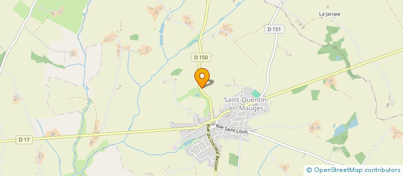 localisation de l'entreprise MONSIEUR PASCAL ONILLON à MAUGES-SUR-LOIRE