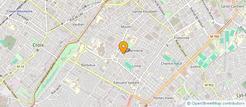 localisation de l'entreprise MONSIEUR PASCAL OU  ROUBAIX