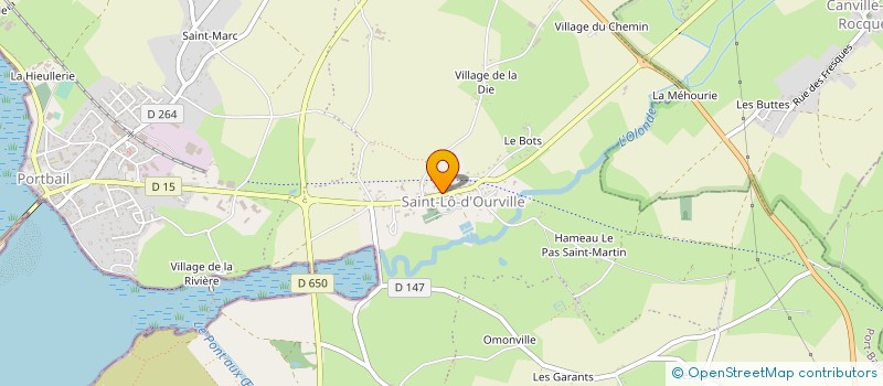 localisation de l'entreprise MONSIEUR PASCAL OZOUF à PORT-BAIL-SUR-MER