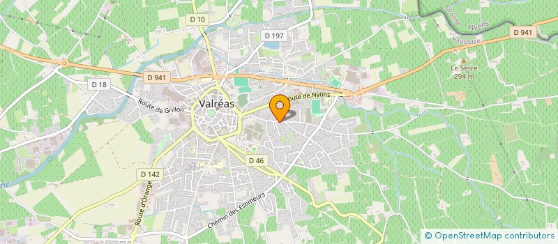 localisation de l'entreprise MONSIEUR PASCAL PADOVAN  VALREAS