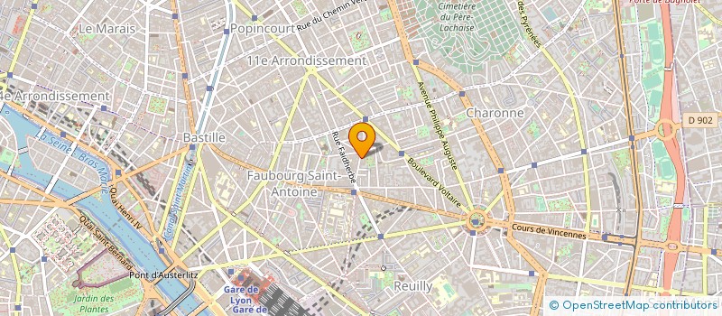 localisation de l'entreprise MONSIEUR PASCAL PAGAN à PARIS