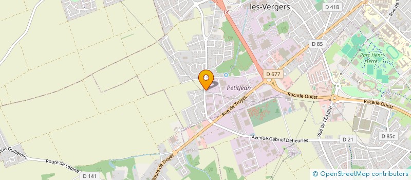 localisation de l'entreprise MONSIEUR PASCAL PAGANESSI  SAINT-ANDRE-LES-VERGERS