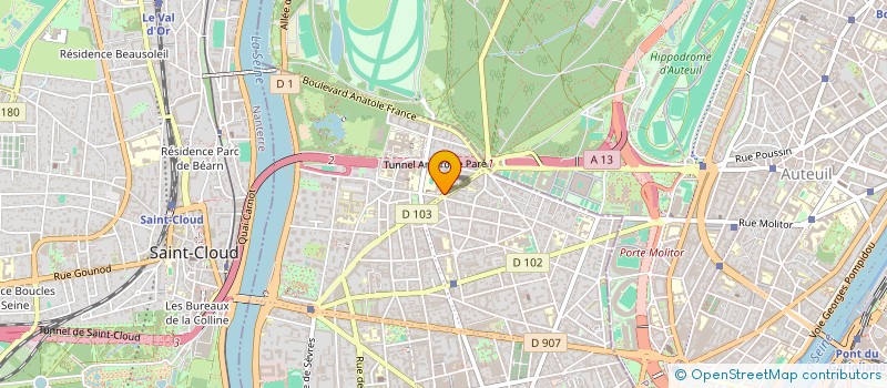 localisation de l'entreprise MONSIEUR PASCAL PAPO à BOULOGNE-BILLANCOURT