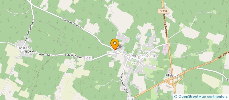 localisation de l'entreprise MONSIEUR PASCAL PARGADE  RETJONS