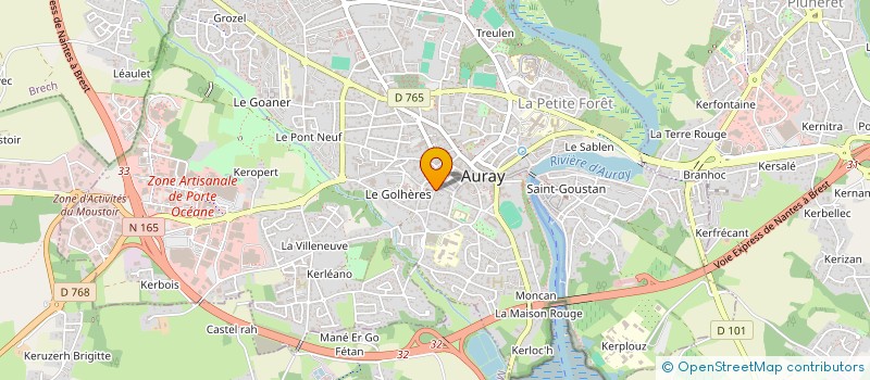 localisation de l'entreprise MONSIEUR PASCAL PARIS à AURAY