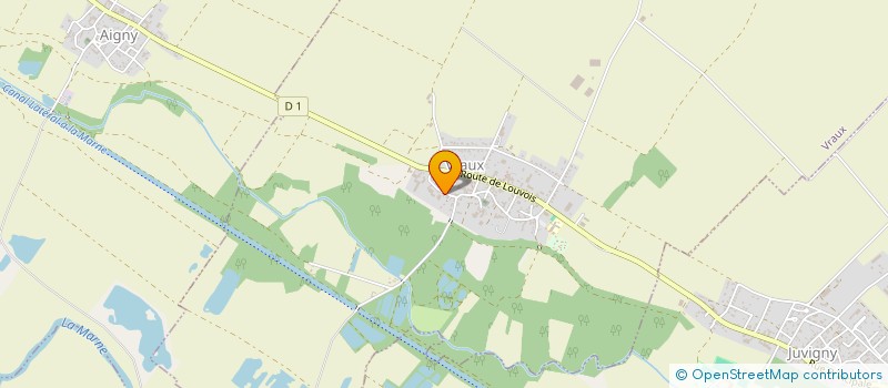 localisation de l'entreprise MONSIEUR PASCAL PARISET  VRAUX