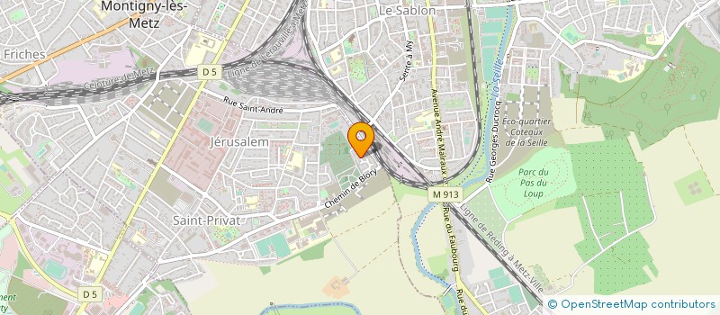 localisation de l'entreprise MONSIEUR PASCAL PARIZOT  MONTIGNY-LES-METZ