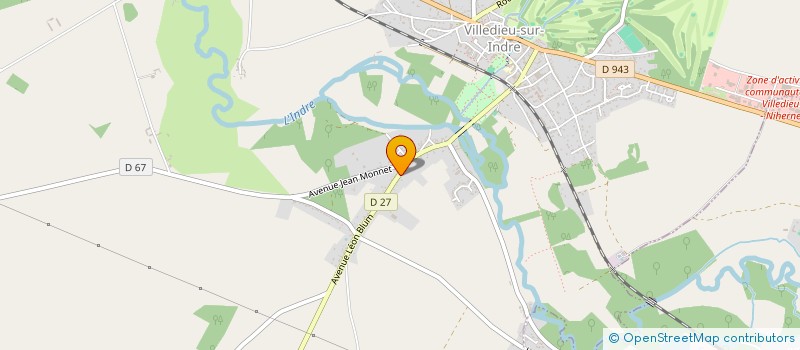 localisation de l'entreprise MONSIEUR PASCAL PARRAGA à VILLEDIEU-SUR-INDRE