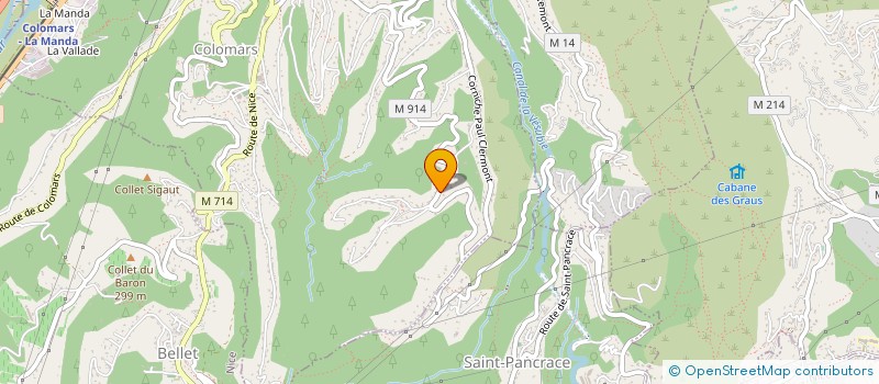 localisation de l'entreprise MONSIEUR PASCAL PARRILLA  COLOMARS