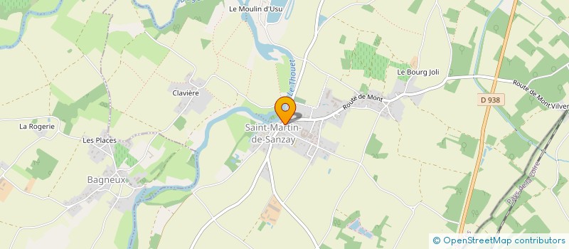 localisation de l'entreprise MONSIEUR PASCAL PASCAL MOUILLARD à SAINT-MARTIN-DE-SANZAY