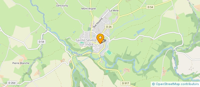 localisation de l'entreprise MONSIEUR PASCAL PASQUET à SAINTE-SEVERE-SUR-INDRE
