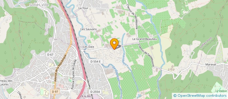 localisation de l'entreprise MONSIEUR PASCAL PASQUINI  SOLLIES-VILLE