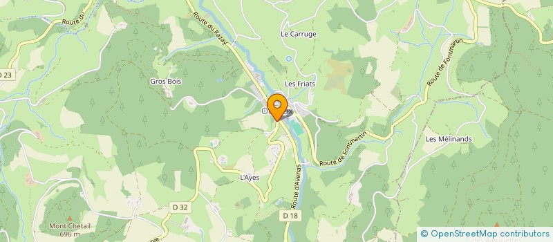 localisation de l'entreprise MONSIEUR PASCAL PATIN  DEUX-GROSNES