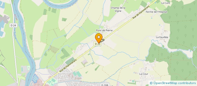 localisation de l'entreprise MONSIEUR PASCAL PATIN à AUXONNE