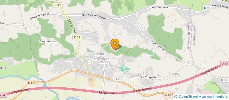 localisation de l'entreprise MONSIEUR PASCAL PAUL CLAUDE PINET  VILLENEUVE-DE-RIVIERE