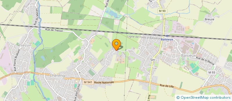 localisation de l'entreprise MONSIEUR PASCAL PAUL JOSEPH BAEHR  CHERENG