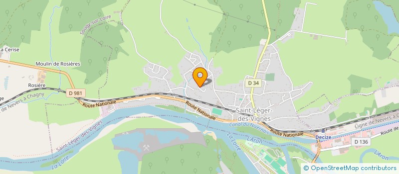 localisation de l'entreprise MONSIEUR PASCAL PAUTET  SAINT-LEGER-DES-VIGNES