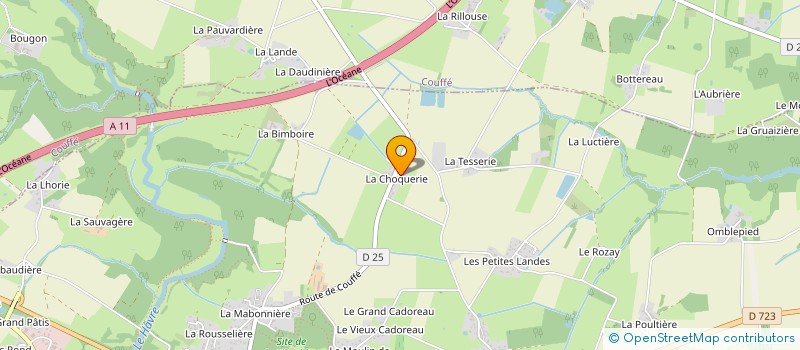 localisation de l'entreprise MONSIEUR PASCAL PAUVERT  OUDON