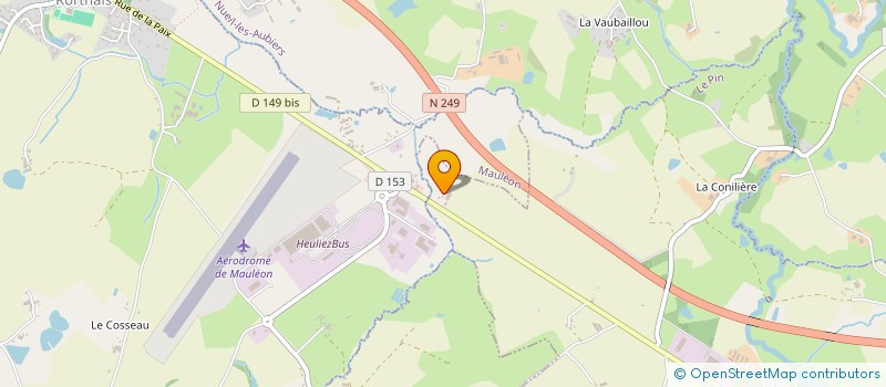 localisation de l'entreprise MONSIEUR PASCAL PAVIE à LE PIN