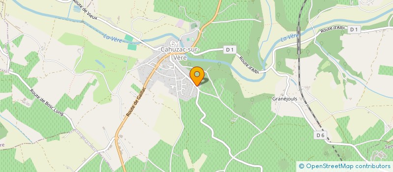 localisation de l'entreprise MONSIEUR PASCAL PEDREIRA  CAHUZAC-SUR-VERE