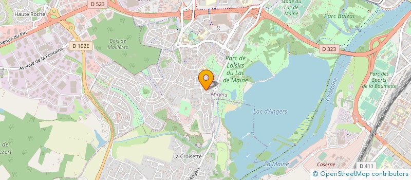 localisation de l'entreprise MONSIEUR PASCAL PEHU à ANGERS