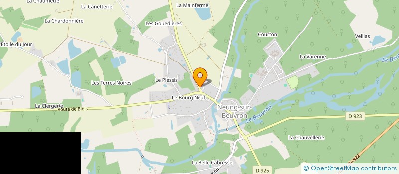 localisation de l'entreprise MONSIEUR PASCAL PENAGER  NEUNG-SUR-BEUVRON