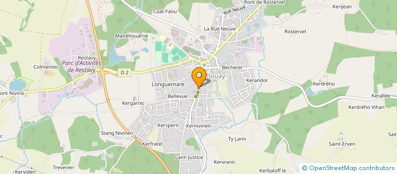 localisation de l'entreprise MONSIEUR PASCAL PENFORNIS  PLOUAY