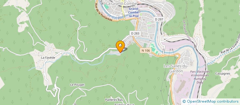 localisation de l'entreprise MONSIEUR PASCAL PENTA  LES SALLES-DU-GARDON