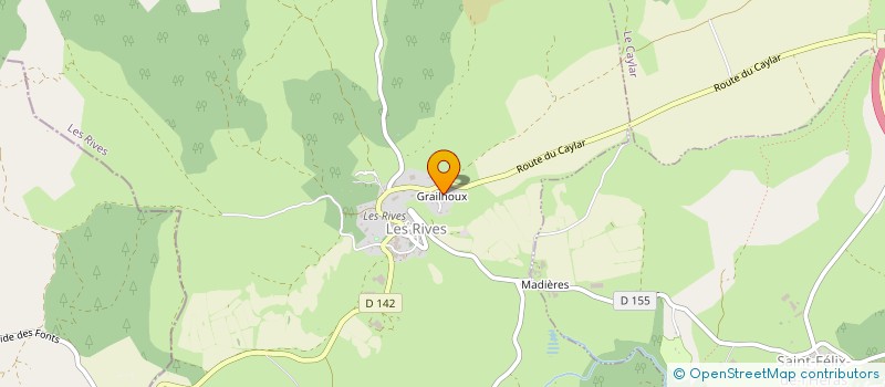 localisation de l'entreprise MONSIEUR PASCAL PERAZZELLI  LES RIVES