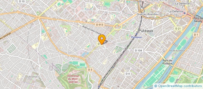 localisation de l'entreprise MONSIEUR PASCAL PERECK à SURESNES