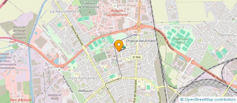 localisation de l'entreprise MONSIEUR PASCAL PEREIRA  REIMS