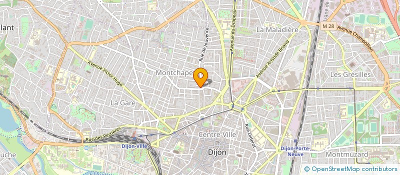 localisation de l'entreprise MONSIEUR PASCAL PERIER  DIJON