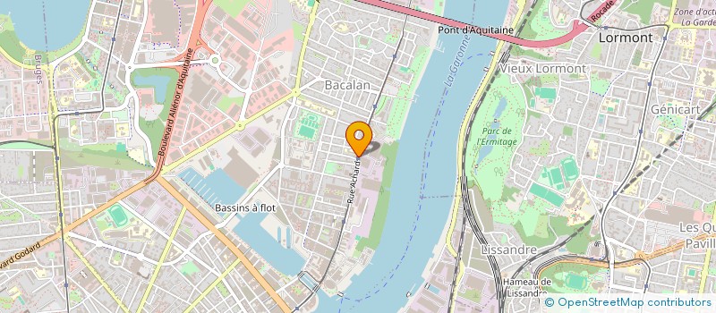 localisation de l'entreprise MONSIEUR PASCAL PERIS à BORDEAUX