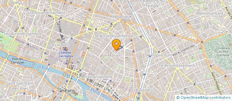 localisation de l'entreprise MONSIEUR PASCAL PERNOT à PARIS