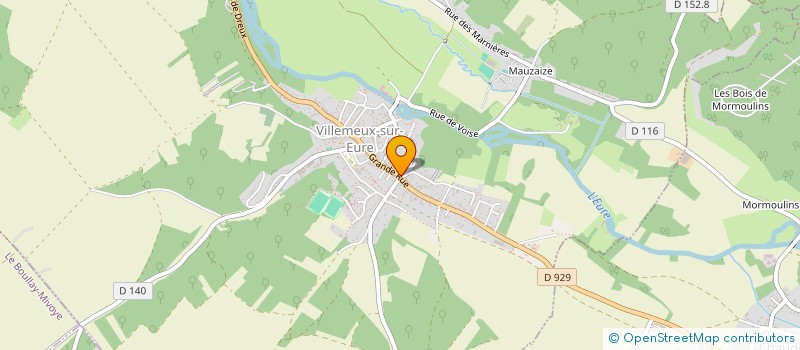 localisation de l'entreprise MONSIEUR PASCAL PERRAULT à VILLEMEUX-SUR-EURE