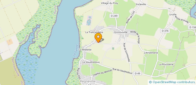 localisation de l'entreprise MONSIEUR PASCAL PERREE à REGNEVILLE-SUR-MER
