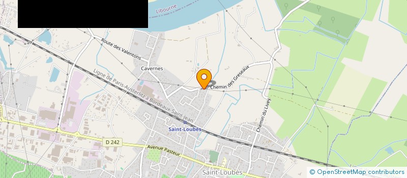 localisation de l'entreprise MONSIEUR PASCAL PERRET  SAINT-LOUBES