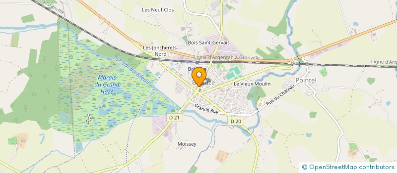 localisation de l'entreprise MONSIEUR PASCAL PERRIN à BRIOUZE