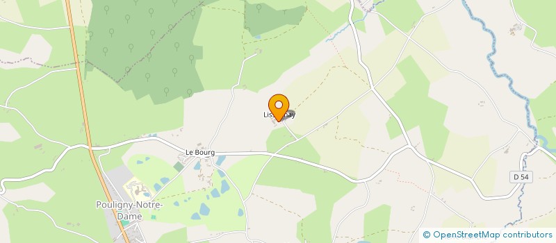 localisation de l'entreprise MONSIEUR PASCAL PERRON à POULIGNY-NOTRE-DAME