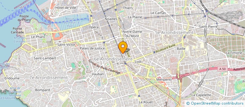 localisation de l'entreprise MONSIEUR PASCAL PERROT à MARSEILLE