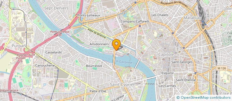 localisation de l'entreprise MONSIEUR PASCAL PERROT à TOULOUSE