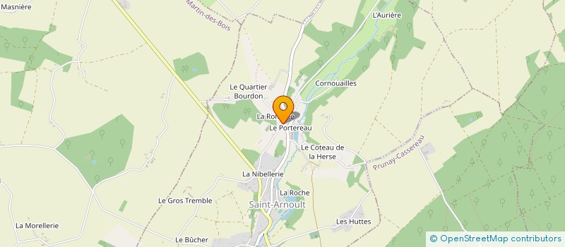 localisation de l'entreprise MONSIEUR PASCAL PERROTIN à SAINT-ARNOULT