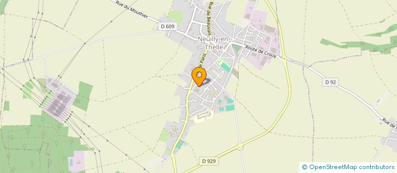 localisation de l'entreprise MONSIEUR PASCAL PERU  NEUILLY-EN-THELLE