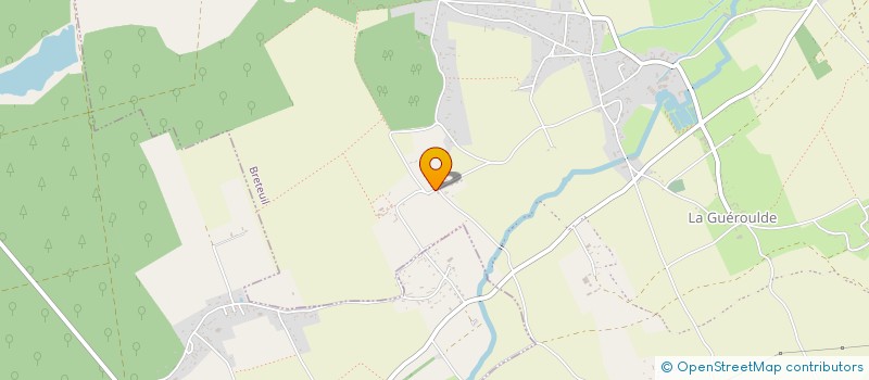 localisation de l'entreprise MONSIEUR PASCAL PETGES  BRETEUIL