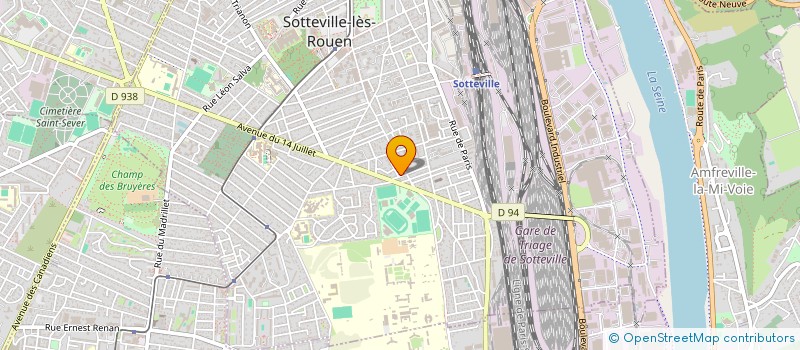 localisation de l'entreprise MONSIEUR PASCAL PETIT  SOTTEVILLE-LES-ROUEN