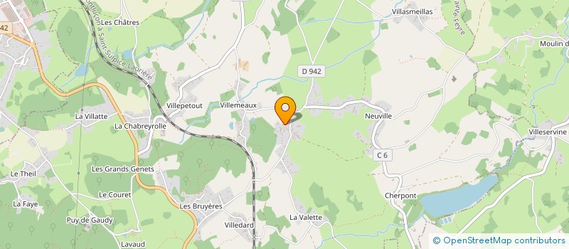 localisation de l'entreprise MONSIEUR PASCAL PETIT à SAINTE-FEYRE