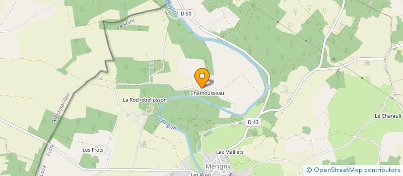 localisation de l'entreprise MONSIEUR PASCAL PETRAULT à MERIGNY