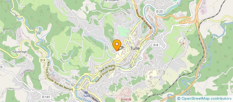 localisation de l'entreprise MONSIEUR PASCAL PEYRUSSON  VAYRAC