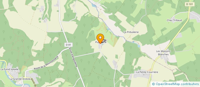 localisation de l'entreprise MONSIEUR PASCAL PEZAT  TORSAC